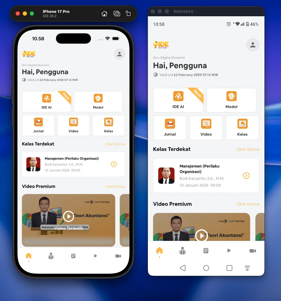 Unified Learning Dashboard